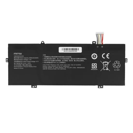 Bateria Mitsu do Huawei Matebook 14 X Pro MagicBook (9 PIN)