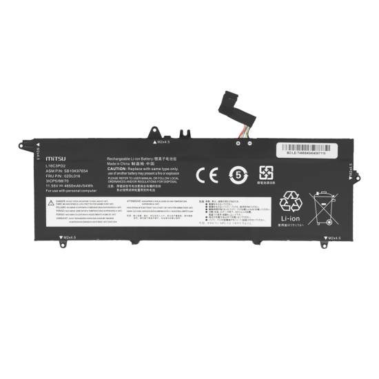 Bateria Mitsu do Lenovo ThinkPad T490s T495s T14s