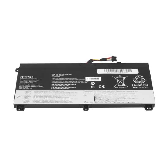 Bateria Mitsu do Lenovo ThinkPad T550 T560 W550 W550s