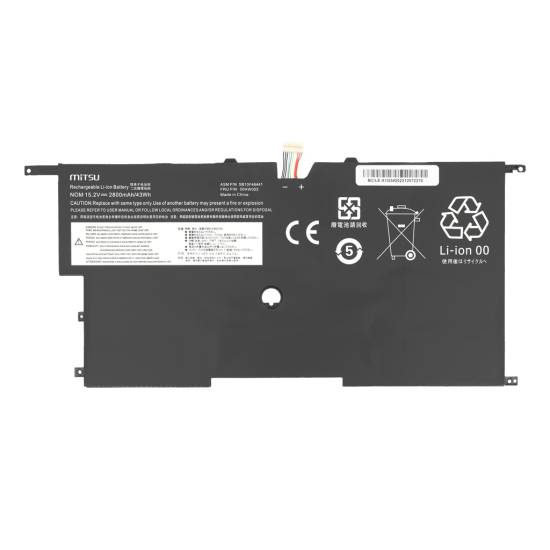 Bateria Mitsu do Lenovo ThinkPad X1 Carbon 14 (gen2 gen3)