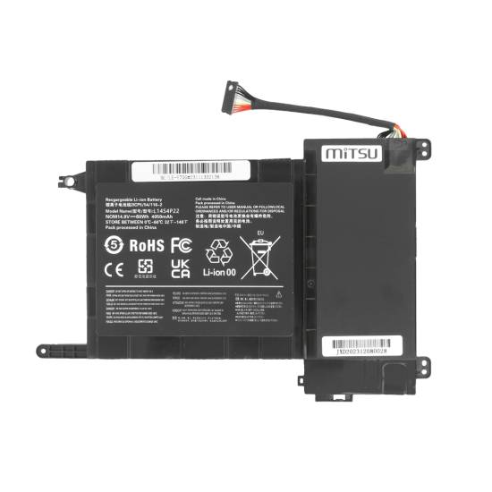 Bateria Mitsu do Lenovo IdeaPad Y700 Y700-15