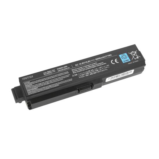 Bateria Mitsu do Toshiba L700 L730 L750 (6600mAh)