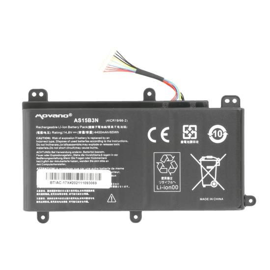 Bateria Movano do Acer Predator 17X 21X