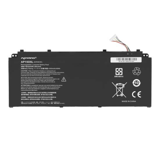 Bateria Movano do Acer Spin 5 Pro SP513, Swift 1 Pro SF114