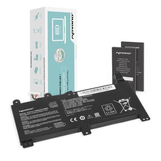 Bateria Movano do Asus ROG Strix G512LU, G531GU, G712LU (3000mAh)