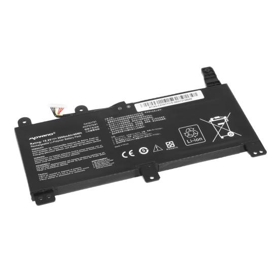 Bateria Movano do Asus ROG Strix G512LU, G531GU, G712LU (3000mAh)