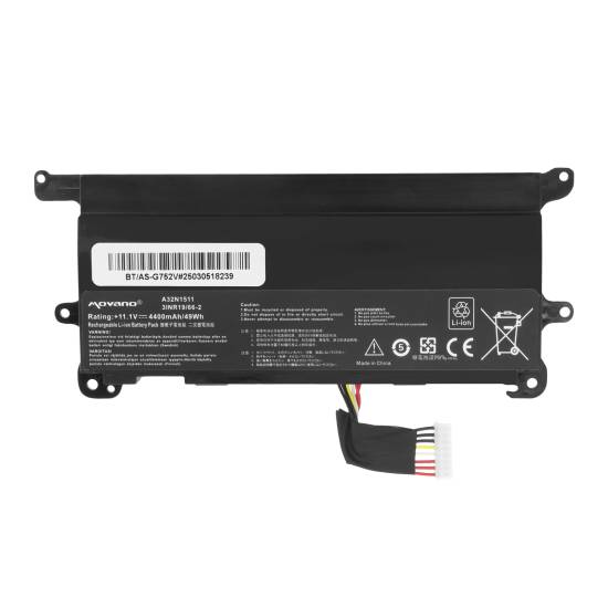 Bateria Movano do Asus ROG G752V G752VL G752VY
