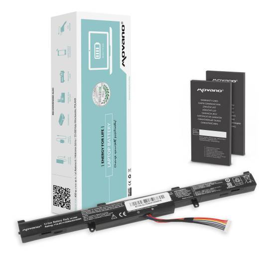 Bateria Movano do Asus GL752VL N552VX