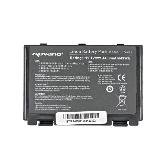Bateria Movano do Asus F82 K40 K50 K60 K70