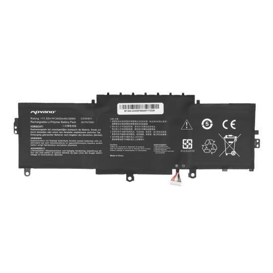 Bateria Movano do Asus Zenbook UX433FA UX433FL UX433FN
