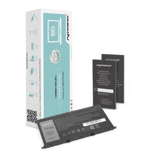 Bateria Movano do Dell Inspiron 15 (7557) 15 (7559) - 6600mAh