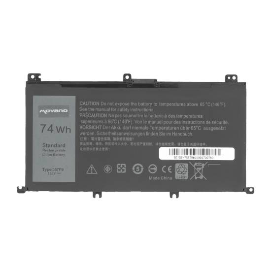 Bateria Movano do Dell Inspiron 15 (7557) 15 (7559) - 6600mAh