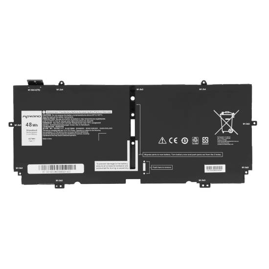 Batteria 51Wh K KYUER Per Dell XPS 13 7390 9310 2-in-1, Serie 2020, Compatibile Con Modelli P103G E Originali X1W0D