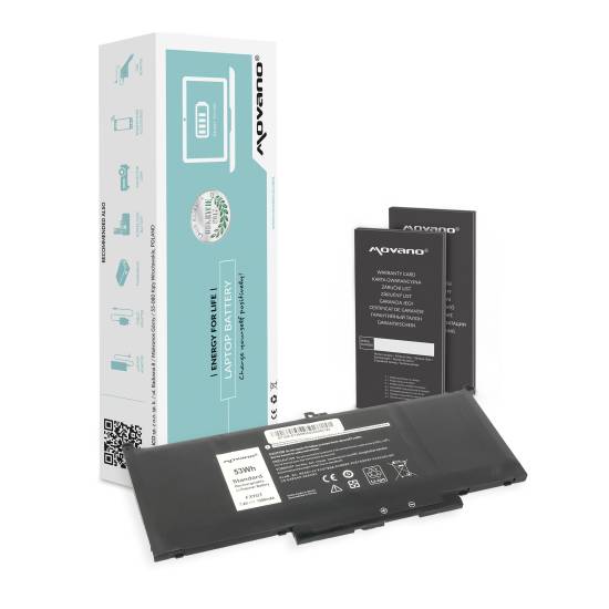 Bateria Movano do Dell Latitude 7390 7490