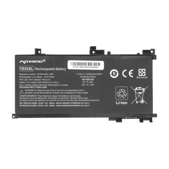 Bateria Movano do HP Omen 15 Pavilion 15 - 11.55V