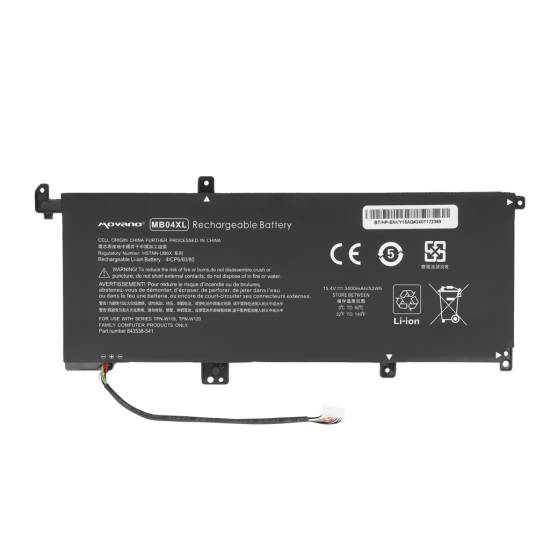 Bateria Movano do HP Envy 15-aq 15t-aq x360 15-ar