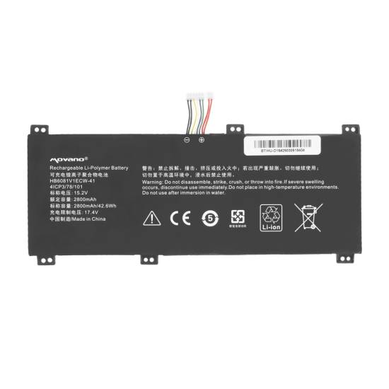 Bateria Movano do Huawei Matebook D 16