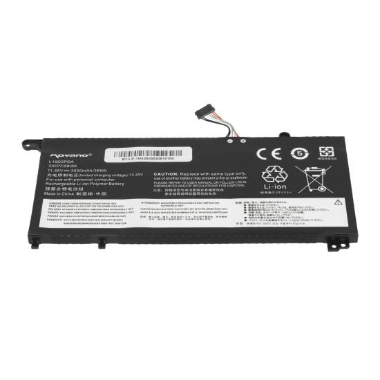 Bateria Movano do Lenovo ThinkBook 14 G2 G3 G4 15 G2 G3 G4