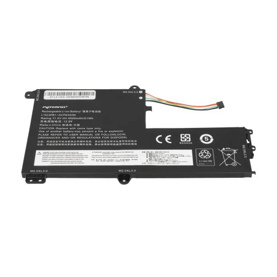 Bateria Movano do Lenovo IdeaPad 330S-14IKB 330S-15ARR Yoga 520