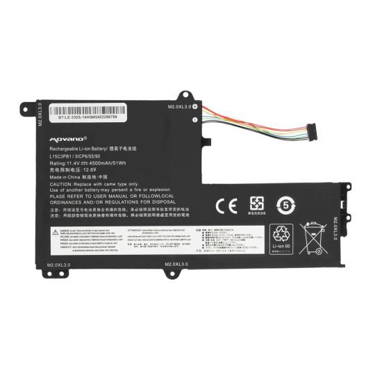 Bateria Movano do Lenovo IdeaPad 330S-14IKB 330S-15ARR Yoga 520