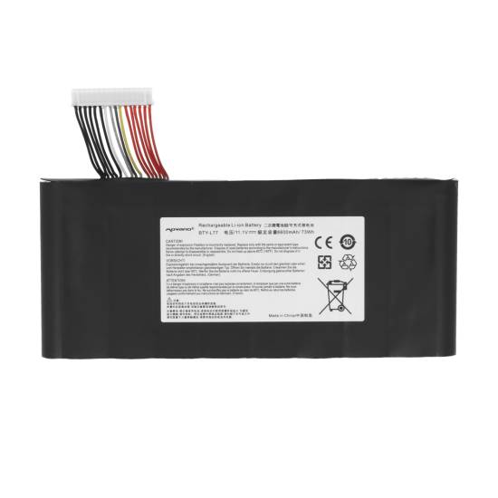 Bateria Movano do MSI Leopard GP65 GT72 GT76 WT72