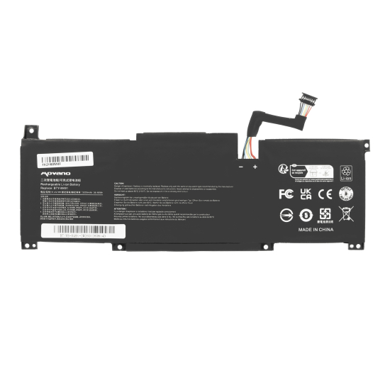 Bateria Movano do MSI Modern 14 C12M, Stealth 15M A11UEK