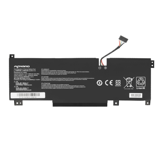 Bateria Movano do MSI Creator M16, Katana GF66, Pulse GL66