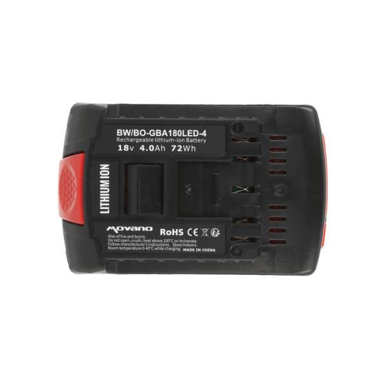 Bateria Movano do Bosch GBA BAT609 BAT618 (4000 mAh)