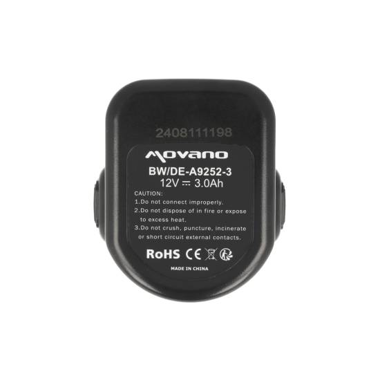 Bateria Movano do DeWalt A9252 DE9037 DE9071