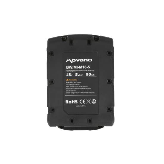 Bateria Movano do Milwaukee M18 (5000 mAh)