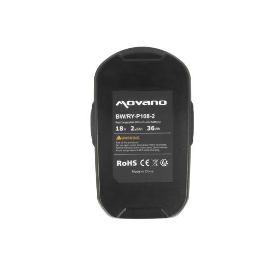Bateria Movano do Ryobi P102 P104 P108 (2000 mAh)