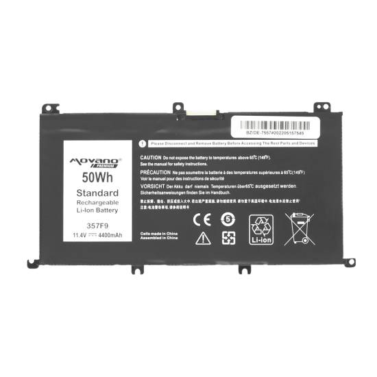 Bateria Movano Premium do Dell Inspiron 15 (7557) 15 (7559) - 4400mAh