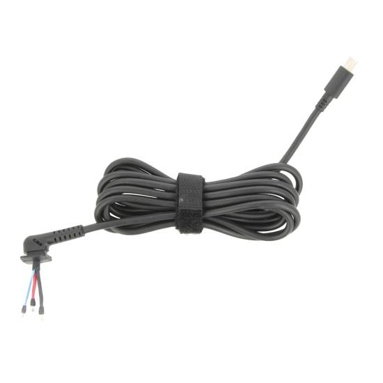 Przewód do zasilacza / ładowarki USB-C - 3 żyły 180 cm (130W)