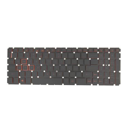 Klawiatura laptopa do Acer Nitro 5 AN515 - taśma 28pin (numeryczna podświetlana)