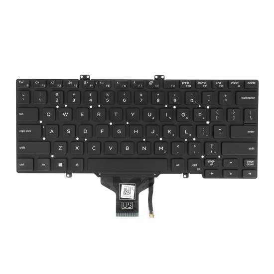 Klawiatura laptopa do Dell Latitude 5410 7400 7410 (podświetlana)