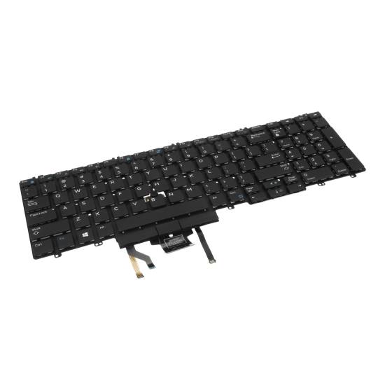 Klawiatura laptopa do Dell Precision 7540 7730 7740 (podświetlana trackpoint)