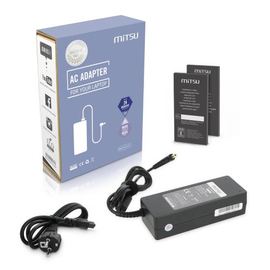 Zasilacz Mitsu 19v 3.95a (5.5x2.5) 75W do Toshiba Compaq HP Asus