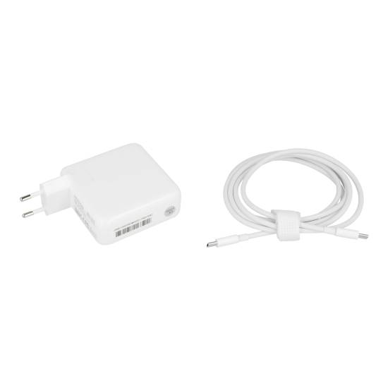 Zasilacz Mitsu 100W USB type C USB-C (white)