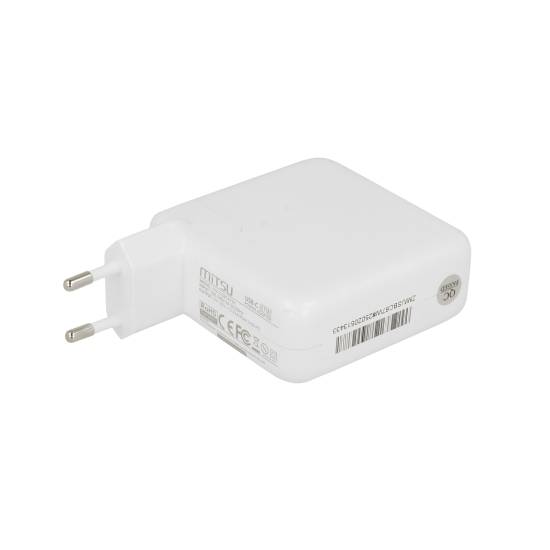 Zasilacz Mitsu 67W USB type C USB-C (white)