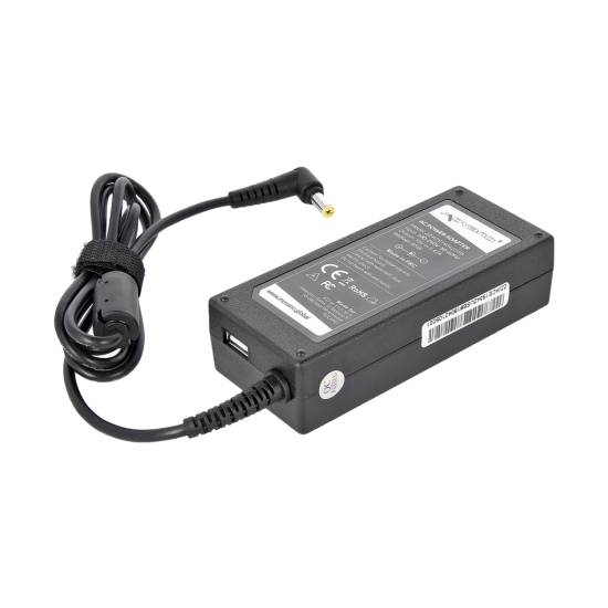 Zasilacz Movano 19v 3.42a (5.5x1.7) 65W z wyjściem USB - Acer Packard Bell