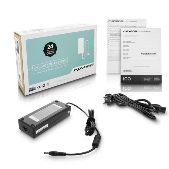 Zasilacz Movano 19v 7.1a (5.5x2.5) 135W do Acer Asus HP Toshiba