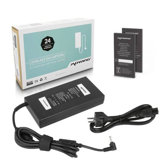 Zasilacz Movano 20v 9a (4.5x3.0) 180W do MSI