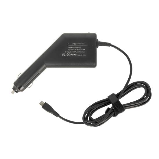 Zasilacz samochodowy Movano 5v 3a (microUSB) 15W T100TA do Tablet Asus
