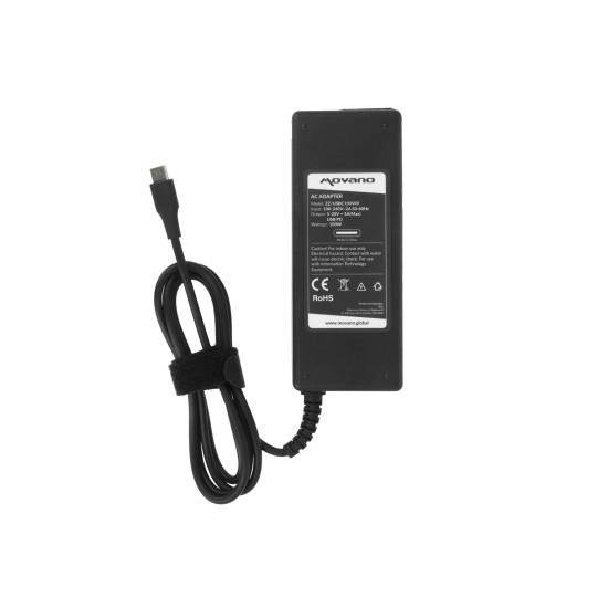 Zasilacz Movano 100W USB type C USB-C (black)