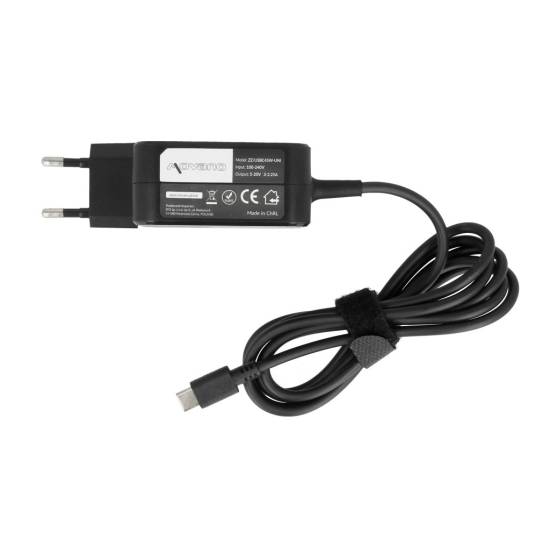 Zasilacz Movano uniwersalny 45W USB-C - 10 wtyków