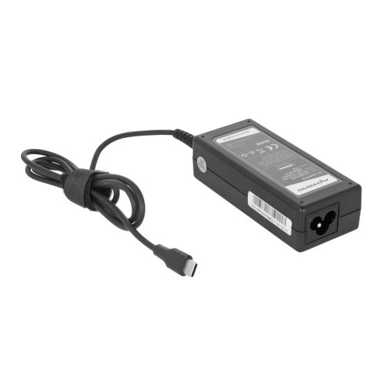 Zasilacz Movano 65W USB type C USB-C (black)
