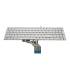 Klawiatura laptopa do HP 250 G7 255 G7 15-DA 15-DB - srebrna (podświetlenie)