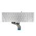 Klawiatura laptopa do HP 250 G7 255 G7 15-DA 15-DB - srebrna (podświetlenie)
