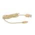 Kabel ROMOSS micro USB (ładowanie komunikacja) - gold / złoty