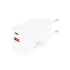 Ładowarka Movano GaN 30W USB-C PD + USB-A (white)